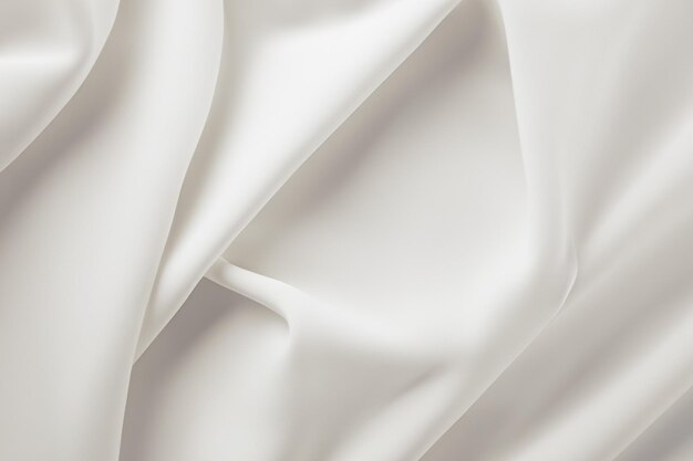 Pure Elegance Beauté intemporelle du tissu blanc uni