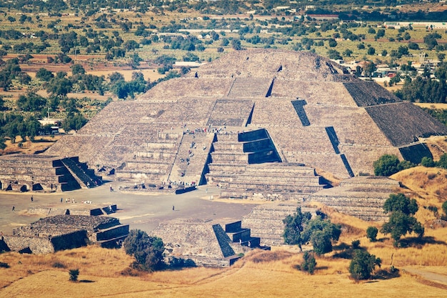 Pyramide de la Lune. Teotihuacan, Mexique