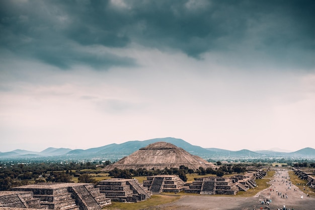 Photo les pyramides du mexique