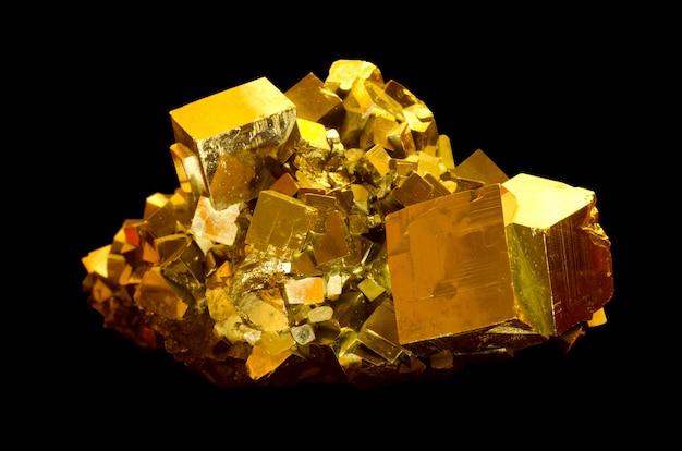 La pyrite minérale