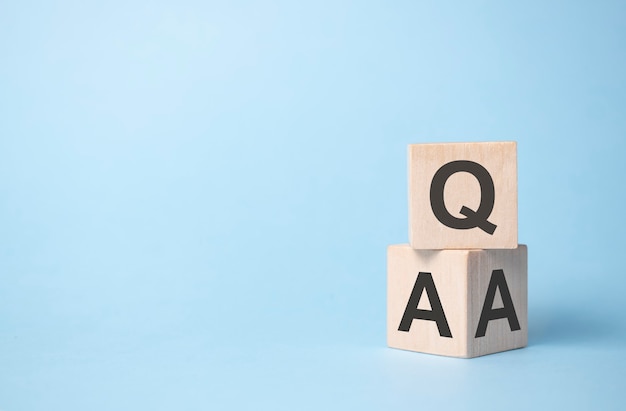 QA, questions et réponses sur les cubes en bois