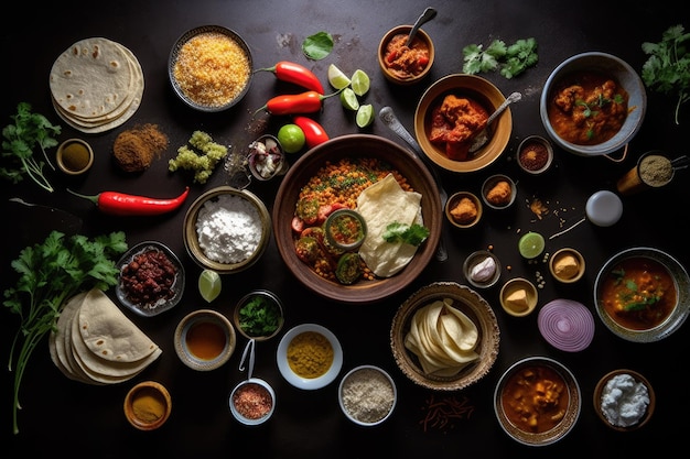 qualité photographique hyper réaliste de la cuisine coréenne de Patbingsu IA générative