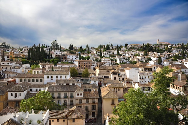 Le quartier Albaicin de Grenade