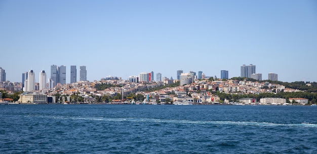 Quartier de Besiktas dans la ville d'Istanbul en Turquie