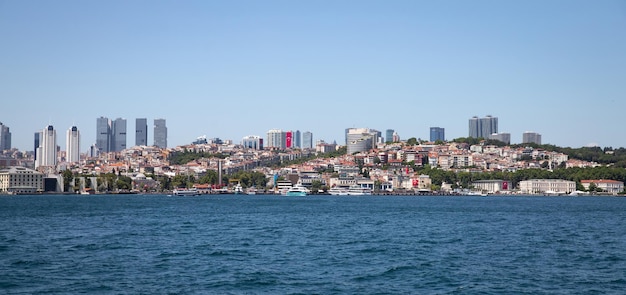 Quartier de Besiktas dans la ville d'Istanbul en Turquie