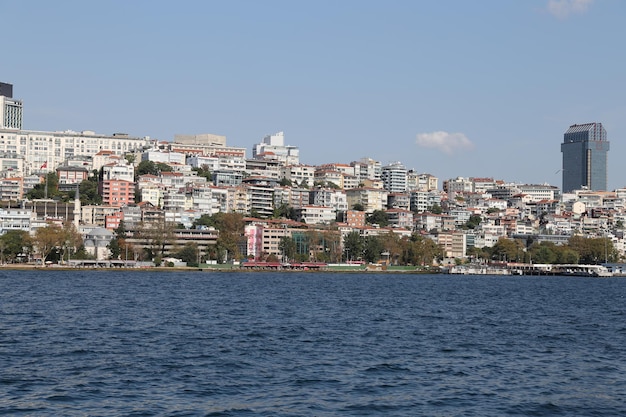 Quartier de Karakoy dans la ville d'Istanbul