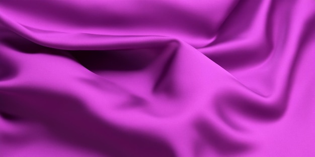 Que ce soit en mode ou en déco, les tissus lisses en satin violet insufflent un air de raffinement