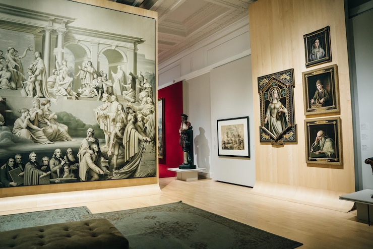 Photo québec, ca oct 2022 à l'intérieur du musée des beaux-arts musee national des beaux-arts