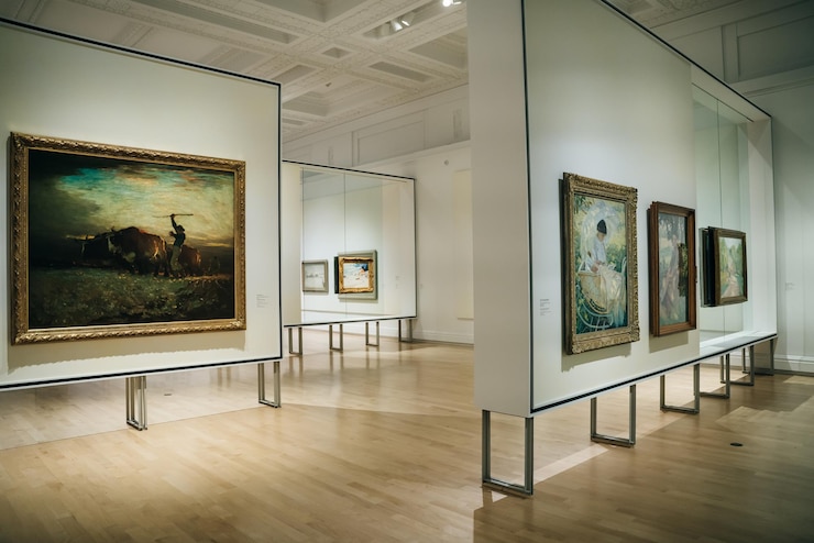 Photo québec, ca oct 2022 à l'intérieur du musée des beaux-arts musee national des beaux-arts