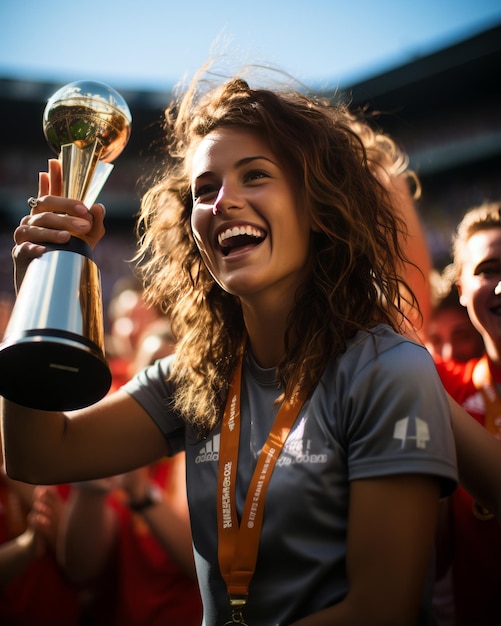 Équipe espagnole de football féminin photo stock