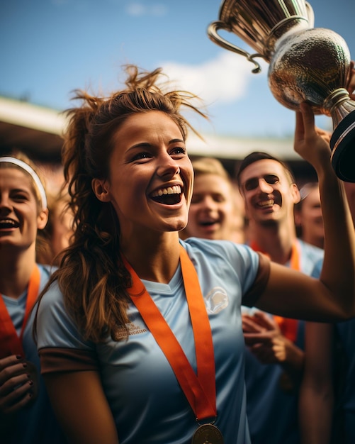 Équipe espagnole de football féminin photo stock