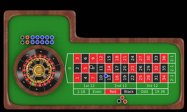 Équipement de jeu dans les casinos de type roulette Jeux compétitifs Pari dans le casino Table pour les jeux de hasard