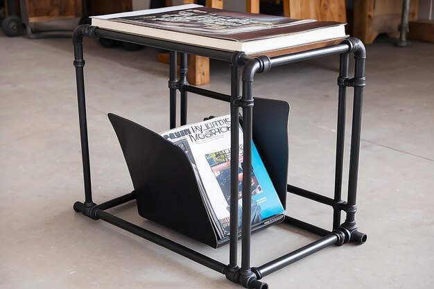 Rack et table latérale modernes pour les tuyaux industriels