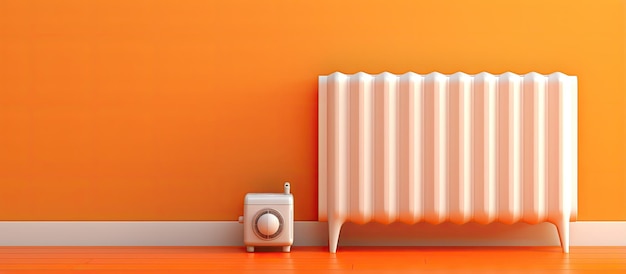 Photo radiateur électrique à huile au sol