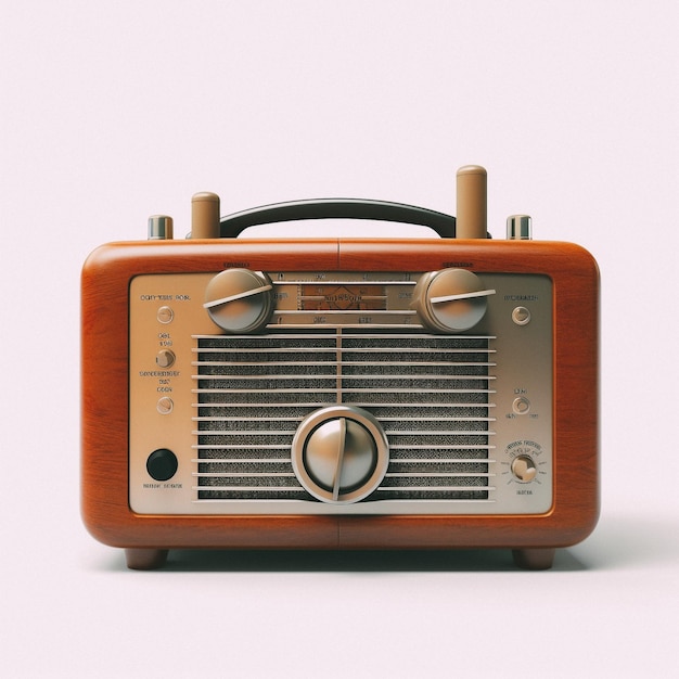 Une radio à l'ancienne