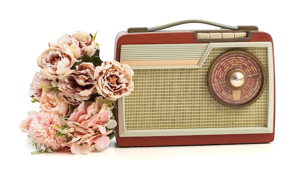 Radio Vintage isolée