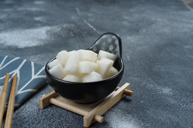 Radis blanc mariné coréen-Chikin Mu