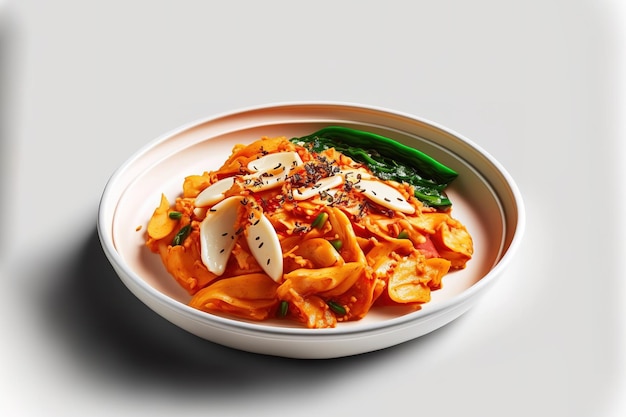 Le radis Kimchi est un plat d'accompagnement coréen traditionnel
