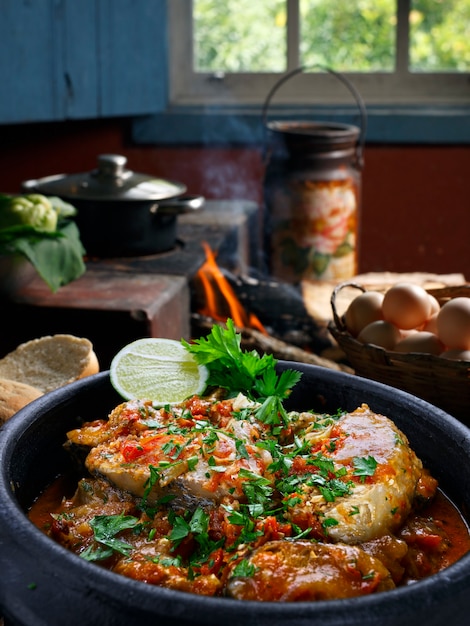 Ragoût de poisson de mer, moqueca