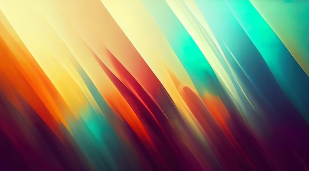 Rainbow Blend Background Layers Abstract Gradient background design formes colorées