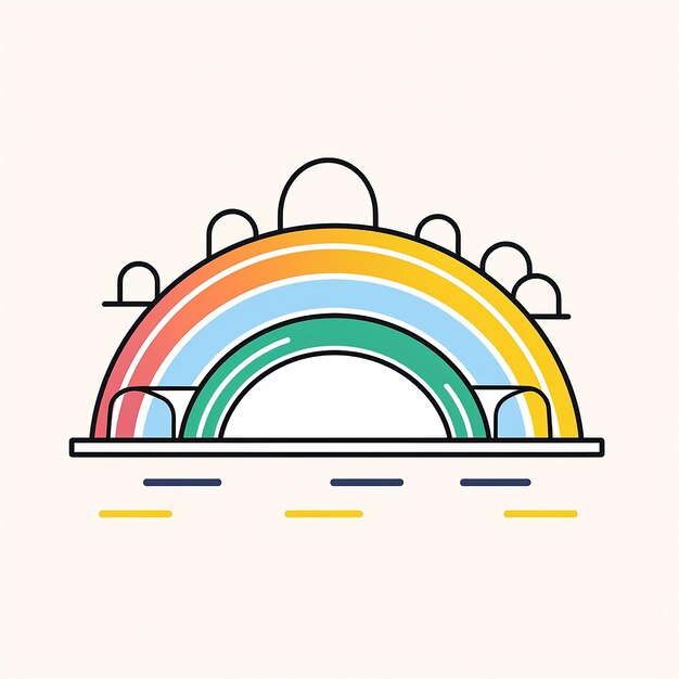 Rainbow_Bridge_Modern_Line_Icon_Vector_Line (en anglais)