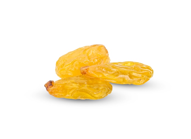 Raisins secs isolés