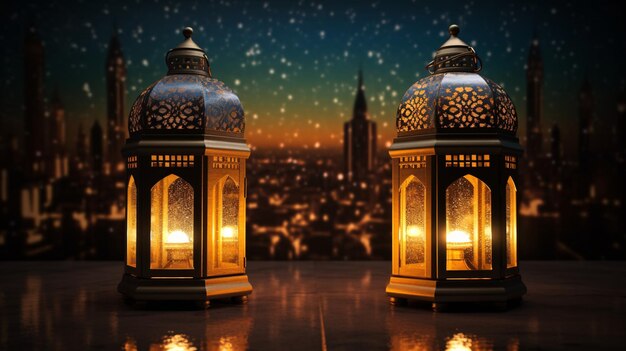 Ramadan Mubarak Ramadan Nourriture Ramadan Lanterne Ramadan Bénédictions du Ramadan Les dates du Ramadan