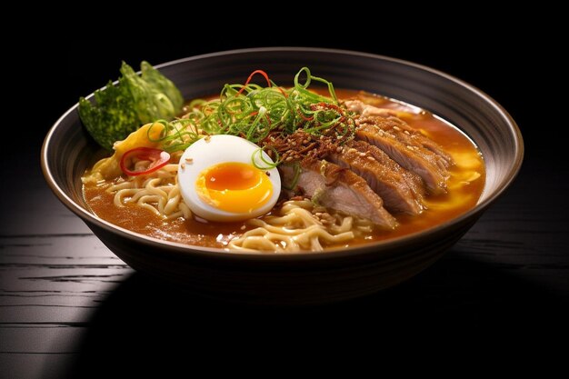 Ramen est une merveille de fusion asiatique.