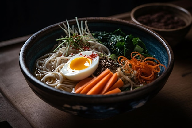 Ramen miso de Sapporo dans un bol