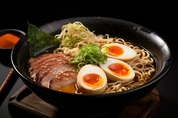 Ramen Perfection Cuisine Japonaise Banque d'Images