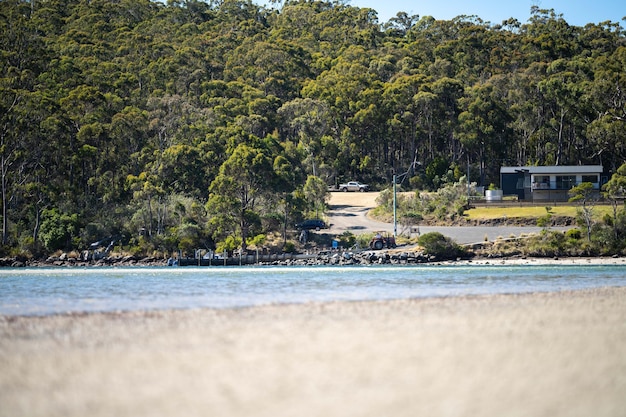 Rampe de mise à l'eau en tasmanie australie