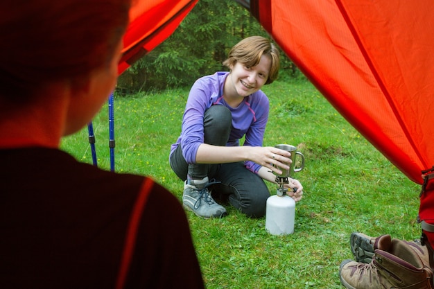 randonnée et camping