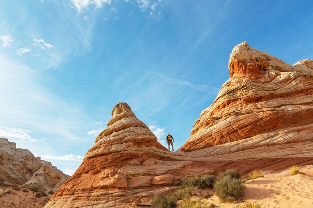 Randonnée dans les montagnes de l'Utah