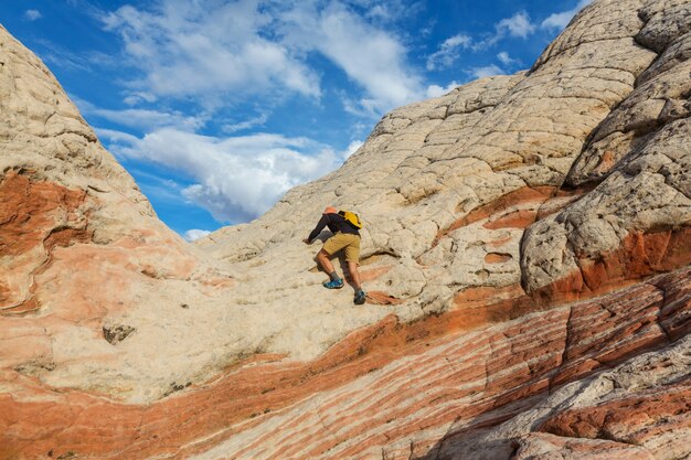 Randonnée dans les montagnes de l'Utah