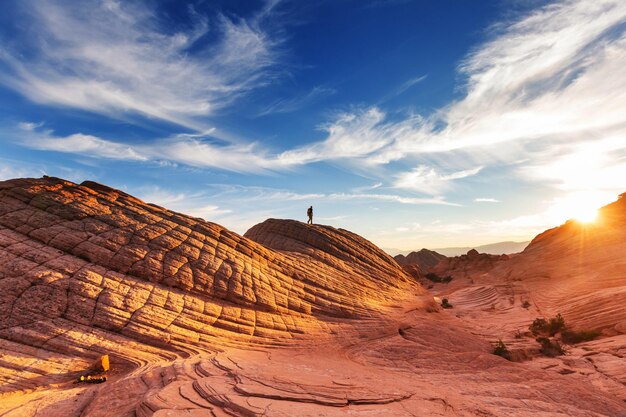 Randonnée dans les montagnes de l'Utah