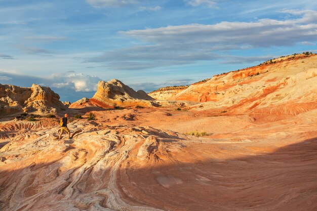 Randonnée dans les montagnes de l'Utah