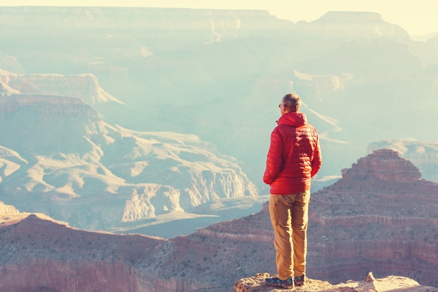 Randonnée dans le parc national du Grand Canyon