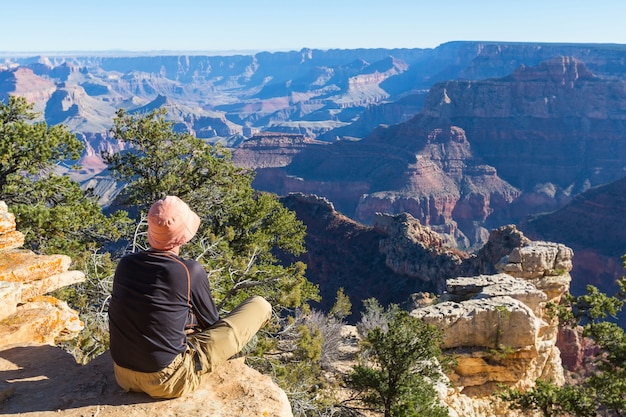 Randonnée dans le parc national du Grand Canyon