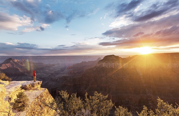 Randonnée dans le parc national du Grand Canyon