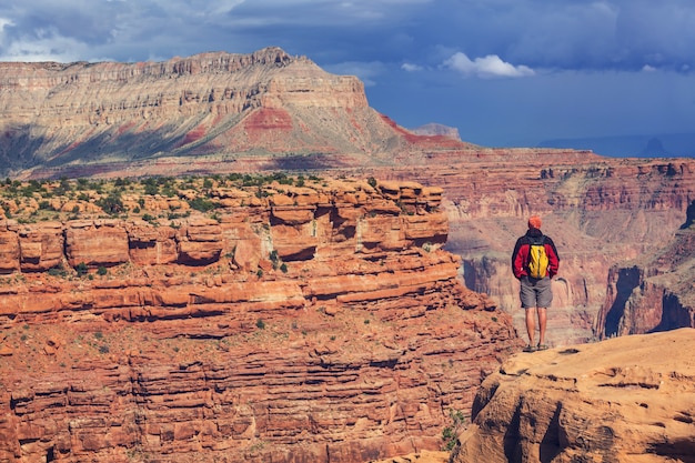 Randonnée dans le parc national du Grand Canyon