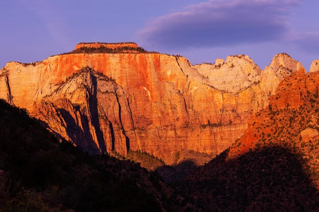 Randonnée dans le parc national de Zion