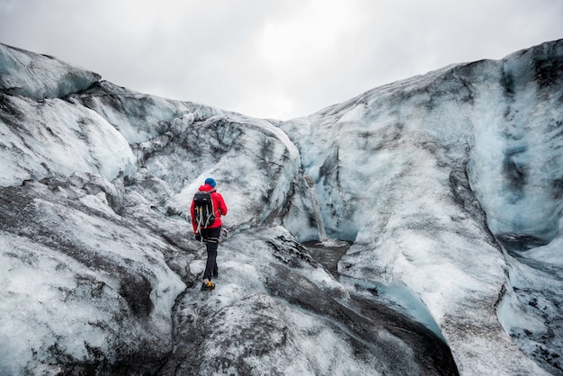 Randonnée glaciaire en Islande