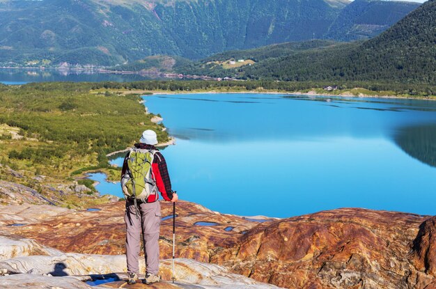 Randonnée en Norvège