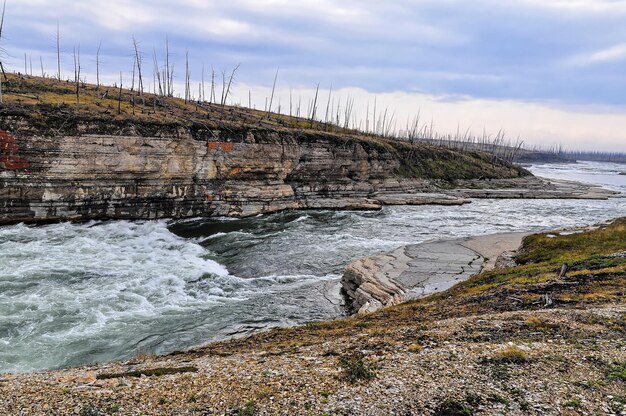 Un rapide sur la rivière nord