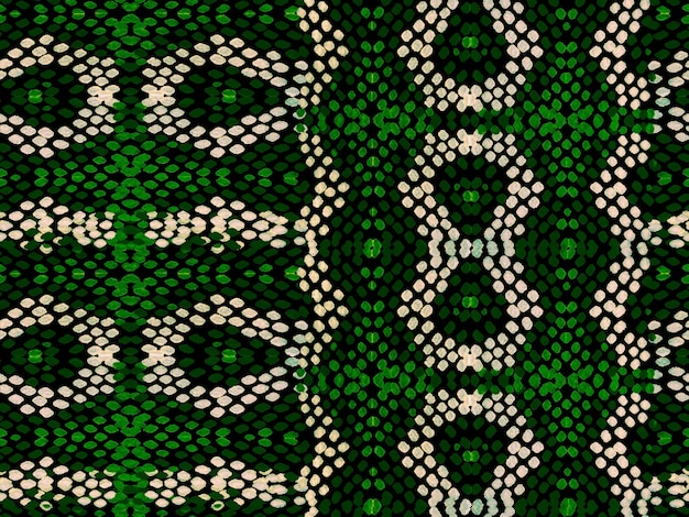 Rapport Ikat Géo Symétrique Vert et Turquoise. Conception ethnique aquarelle. Texture Aléatoire De Peau De Serpent. Fond de losange d'été. Motif de maillot de bain géométrique vibrant. Modèle Sans Couture Ethnique.