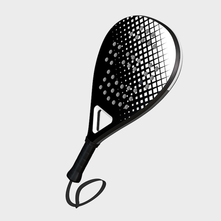 Photo raquette de tennis à padel