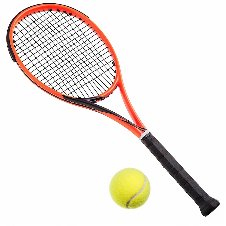 Photo raquettes de tennis et balles de tennis