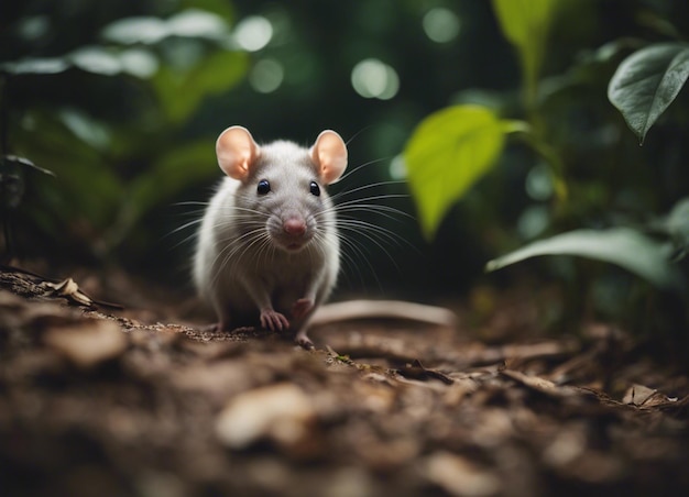 Un rat dans la jungle