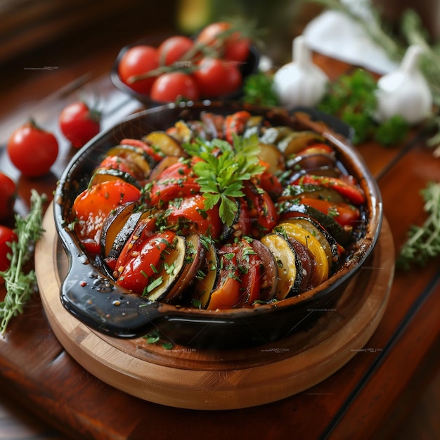 Photo ratatouille, plat traditionnel français