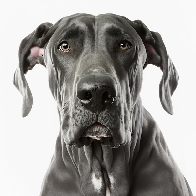 Ravissant adorable portrait de chien dogue allemand